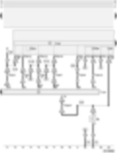 Wiring Diagram  AUDI A4 2002 - ABS with EDL control unit - combi-processor in dash panel insert
