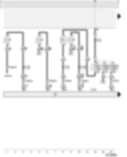 Wiring Diagram  AUDI A4 2000 - Fuses - brake light switch - ABS with EDL control unit