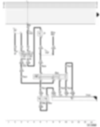Wiring Diagram  AUDI A4 2000 - Cruise control system control unit - cruise control system switch - brake light switch - clutch pedal switch