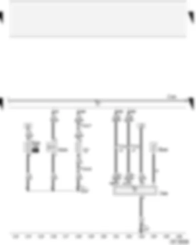 Wiring Diagram  AUDI A4 2003 - NOx sender - Motronic control unit - inlet camshaft timing adjustment valve -1-