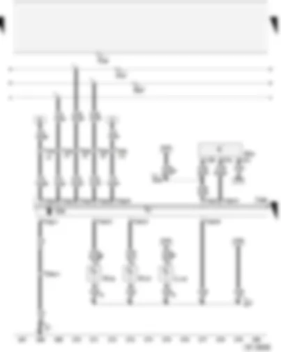 Wiring Diagram  AUDI A4 2002 - Rear left door control unit - rear left electric window - rear left door illumination