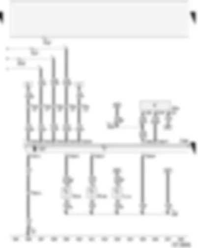 Wiring Diagram  AUDI A4 2002 - Rear right door control unit - rear right electric window - rear right door illumination