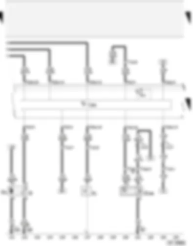 Wiring Diagram  AUDI A4 2002 - Control unit with display in dash panel insert - oil pressure switch - oil level/oil temperature sender - fuel pump