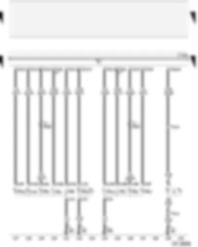 Wiring Diagram  AUDI A4 2001 - Tail lights