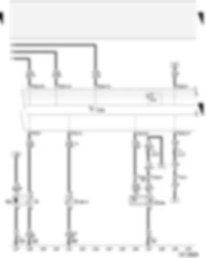 Wiring Diagram  AUDI A4 2001 - Fuel pump - oil level/oil temperature sender - control unit with display in dash panel insert