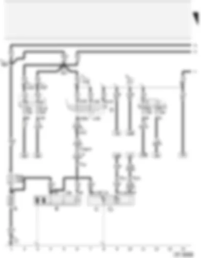 Wiring Diagram  AUDI A4 2001 - Battery - starter - alternator - fuses