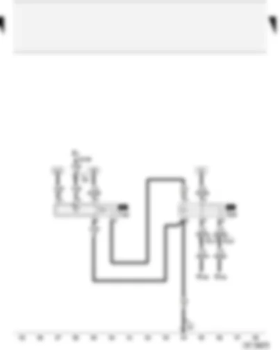 Wiring Diagram  AUDI A4 2001 - Main beam headlight activation