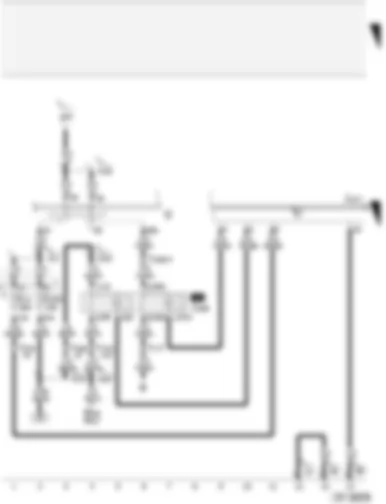 Wiring Diagram AUDI A4 2001 - Voltage supply - starter inhibitor and reversing light relay Wiring Diagram AUDI A4 2001 - Voltage supply - starter inhibitor and reversing light relay