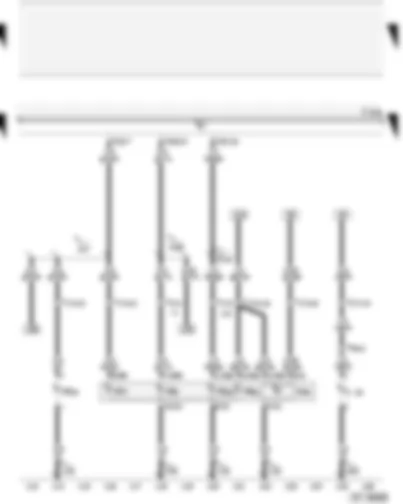 Wiring Diagram  AUDI A4 2002 - Right headlight - right fog light