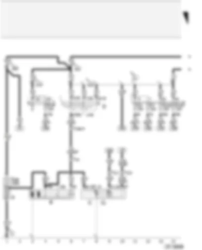 Wiring Diagram  AUDI A4 2002 - Battery - starter - alternator - voltage regulator - ignition/starter switch