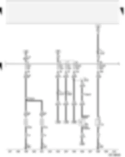 Wiring Diagram  AUDI A4 2001 - Fuses - socket - heated washer jets