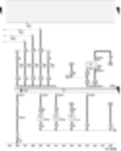 Wiring Diagram  AUDI A4 2003 - Rear right door control unit - rear right electric window - rear right door illumination