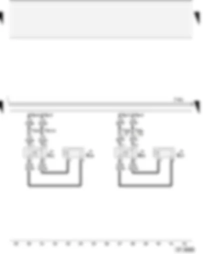 Wiring Diagram  AUDI A4 2001 - Active loudspeakers - front