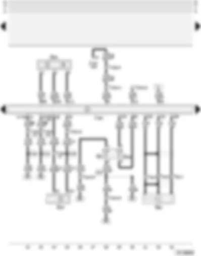 Wiring Diagram  AUDI A4 2002 - Simos control unit - knock sensor - coolant temperature senders - Hall sender