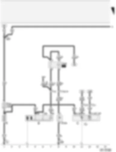 Wiring Diagram  AUDI A4 2003 - Battery - starter - alternator - starter inhibitor relay - clutch pedal switch