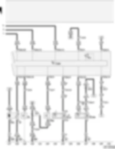 Wiring Diagram  AUDI A4 2002 - Simos control unit - lambda probes