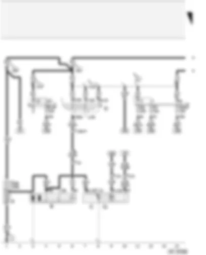 Wiring Diagram  AUDI A4 2004 - Battery - starter - alternator - voltage regulator - ignition/starter switch