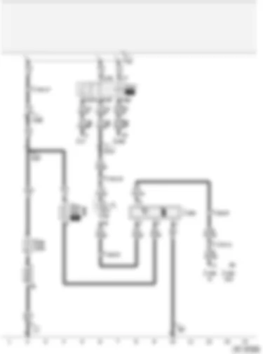 Wiring Diagram  AUDI A4 2003 - Radiator fan control