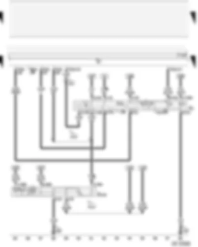 Wiring Diagram  AUDI A4 2003 - Light switch - headlight range control regulator - onboard power supply control unit