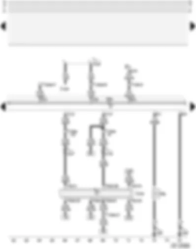 Wiring Diagram  AUDI A4 2002 - Central locking and anti-theft alarm system with interior monitoring - Audi Avant models