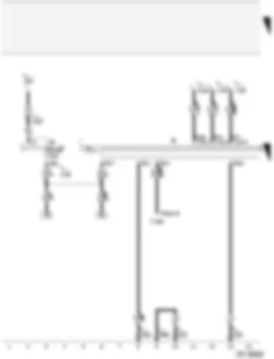 Wiring Diagram  AUDI A4 2004 - Voltage supply