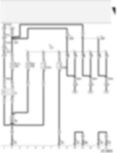 Wiring Diagram  AUDI A4 2003 - Wiring harness for second battery