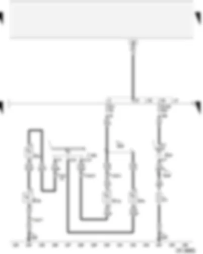 Wiring Diagram  AUDI A4 2001 - Control unit with display in dash panel insert