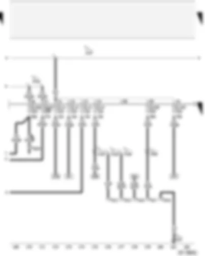 Wiring Diagram  AUDI A4 2002 - Fuses - radio connector III