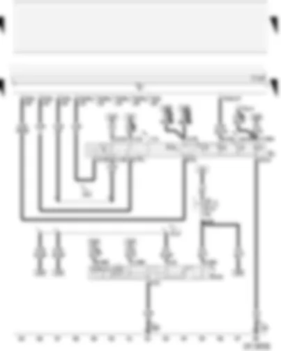 Wiring Diagram  AUDI A4 2004 - Light switch - headlight range control regulator - onboard power supply control unit