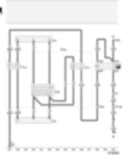Wiring Diagram  AUDI A4 2007 - Distribution box - starter inhibitor relay
