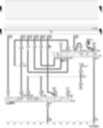 Wiring Diagram  AUDI A4 2007 - Onboard supply control unit - light switch - headlight range control regulator