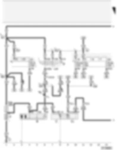 Wiring Diagram  AUDI A4 2006 - Battery - starter - alternator - voltage regulator - ignition/starter switch - fuses