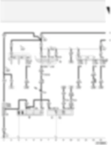 Wiring Diagram  AUDI A4 2006 - Battery - starter - alternator - voltage regulator - ignition/starter switch