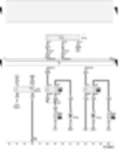 Wiring Diagram  AUDI A4 2006 - Engine control unit - secondary air pump motor - vacuum pump for brakes - sport program button