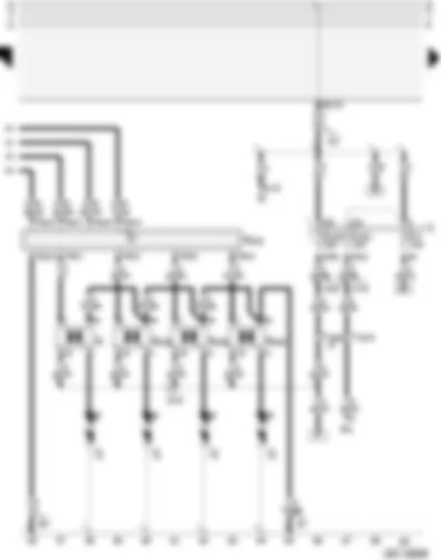 Wiring Diagram  AUDI A4 1999 - Ignition system