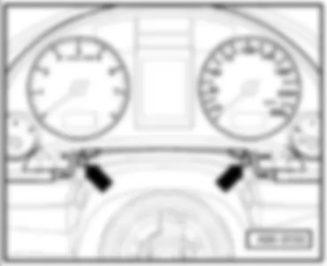 AUDI A4 2001 Display control unit in dash panel insert -J285-