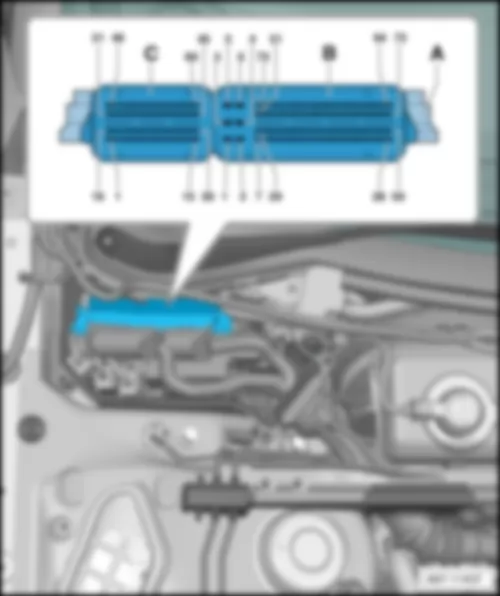 AUDI A4 2016 Engine control unit J623