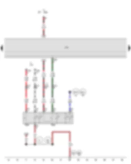 Wiring Diagram  AUDI A5 CABRIOLET 2009 - TCS and ESP button - Parking aid button - ABS control unit