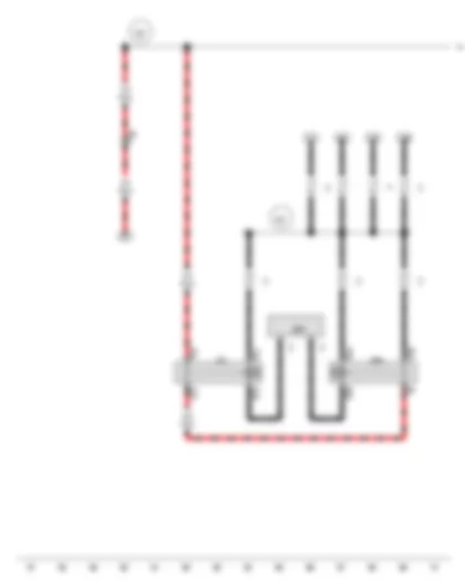 Wiring Diagram  AUDI A5 CABRIOLET 2016 - Starter motor relay - Starter motor relay 2