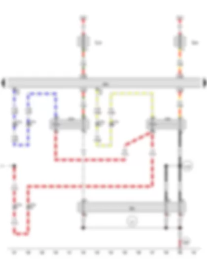 Wiring Diagram  AUDI A5 CABRIOLET 2012 - Low heat output relay - Auxiliary air heater element