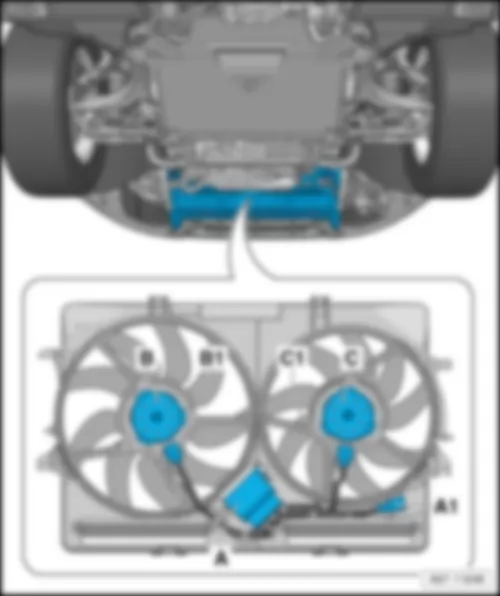 AUDI A5 CABRIOLET 2016 400 W or 600 W radiator fan