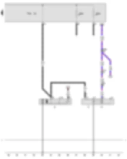 Wiring Diagram  AUDI A5 2008 - Starter - Alternator - Voltage regulator - Terminal 30 wiring junction 2 - Jump start socket