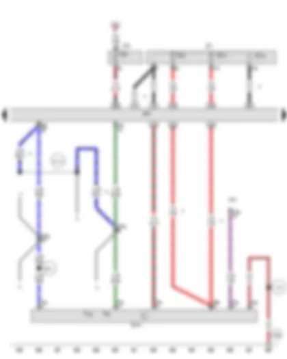 Wiring Diagram  AUDI A5 2011 - Clutch position sender - Engine control unit