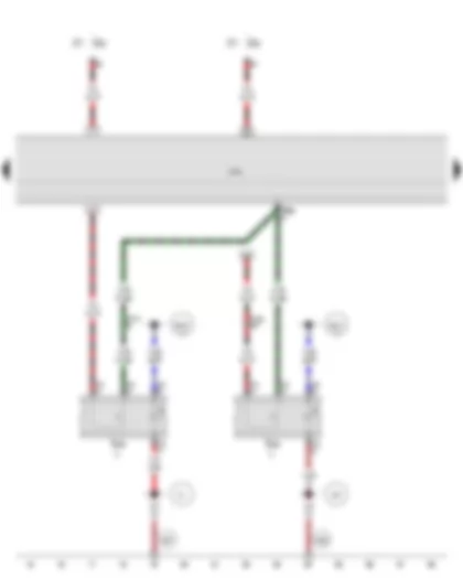 Wiring Diagram  AUDI A5 2011 - TCS and ESP button - ABS control unit