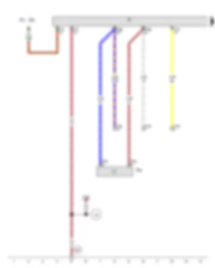 Wiring Diagram  AUDI A5 2009 - Radio - Telephone transmitter and receiver unit