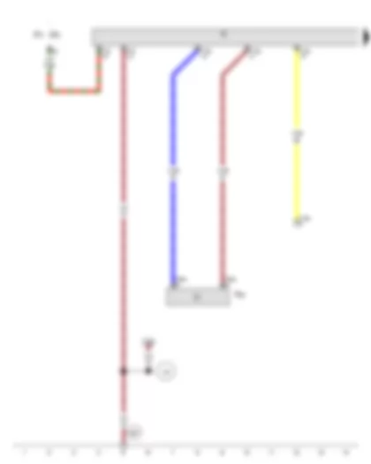 Wiring Diagram  AUDI A5 2009 - Radio - Telephone transmitter and receiver unit