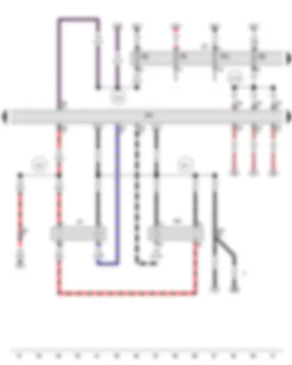 Wiring Diagram  AUDI A5 2010 - Starter motor relay - Starter motor relay 2