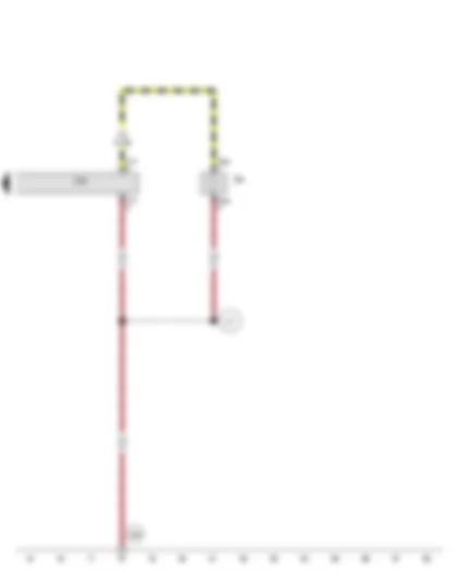 Wiring Diagram  AUDI A5 2008 - Lane departure warning control unit - Windscreen heater for lane departure warning