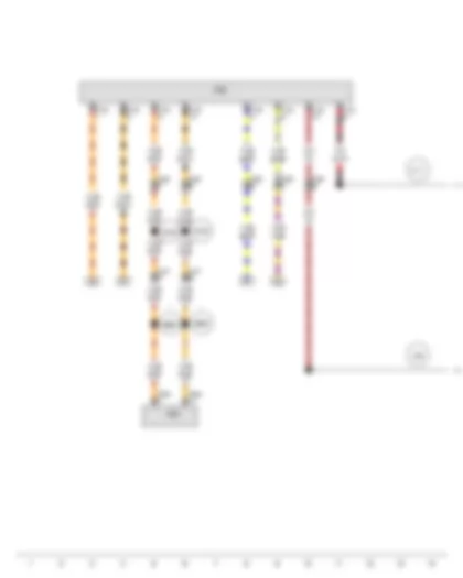 Wiring Diagram  AUDI A5 2012 - Lane change assist control unit
