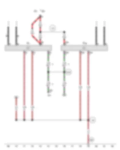 Wiring Diagram  AUDI A5 2010 - CD changer - Connection for external audio sources